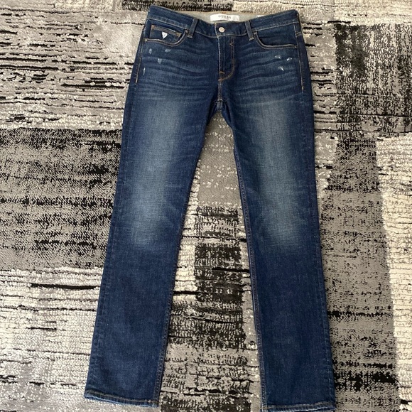 Like New - Men’s Guess Skinny Jeans 33/32 Worn Once - Picture 1 of 8